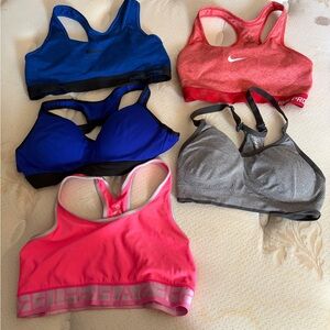 Nike Women's Sports Bra Collection - Blue, Red, Gray, Pink